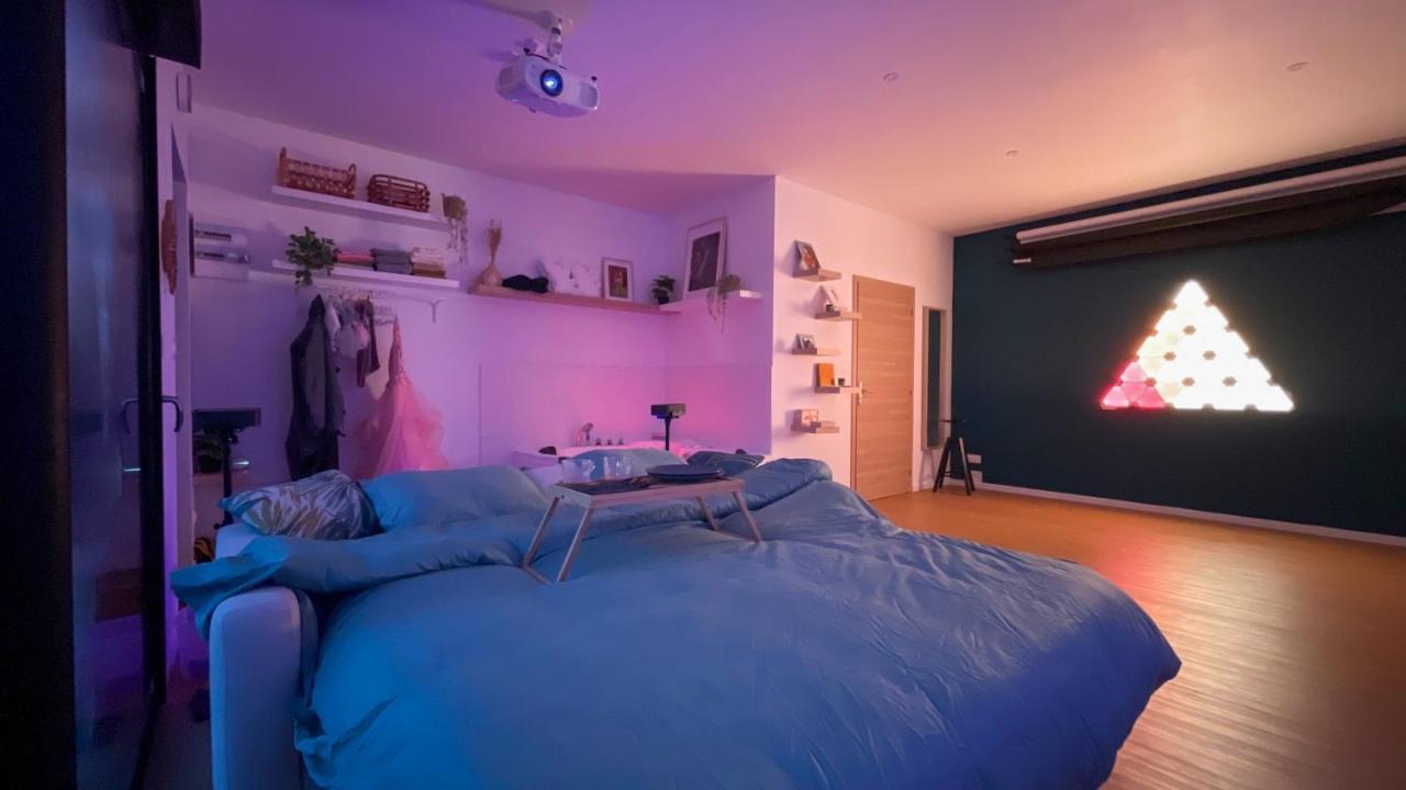 Capsule Nature & Photos - Jacuzzi - Netflix & Home Cinema - Ps5 & Jeu Thun-Saint-Martin Kültér fotó
